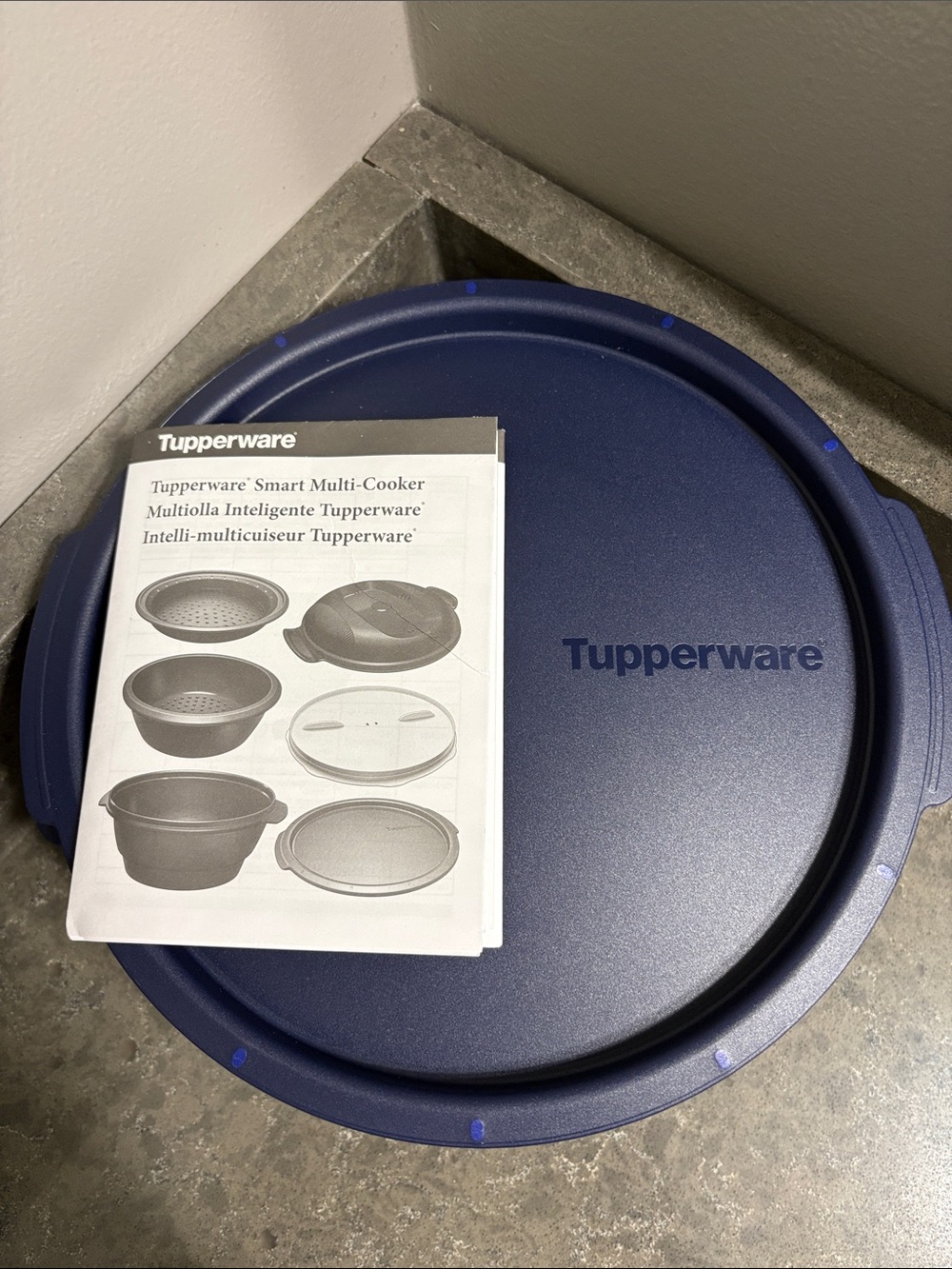 Tupperware Smart Multi-Cooker Microwave Steamer Rice Pasta Cooker -Complete Set